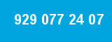 929 077 24 07 929 077 24 07